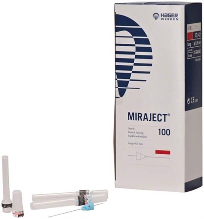 MIRAJECT-nål G25 17/42 D0,5mm L35mm 100st