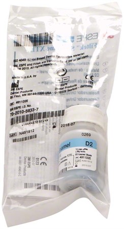 Filtek Supreme XTE D2E Enamel Kaps 10x0,2g