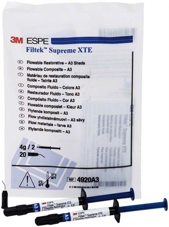 Filtek Supreme XTE Flow A3 spruta 2x2g