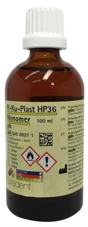 Bredent Pi-Ku-Plast HP 36 monomer transp. 100 ml (54000210)