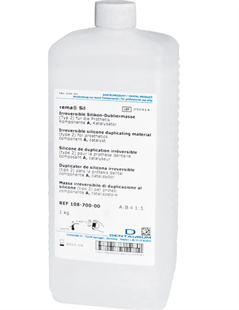 Dentaurum Rema-sil silikon komp. A, 1 kg (D108-700-00)