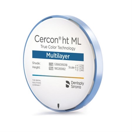 Dentsply Cercon HT ML BL2  98 x 14 mm