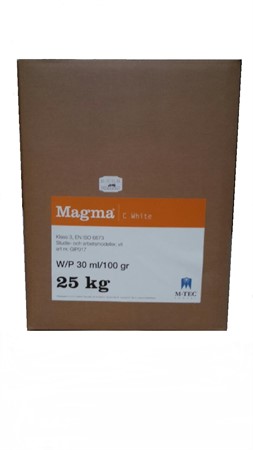 MAGMA C White vitgips klass III 25 KG