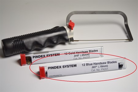Pindex PX201 sågblad 0,18mm 12 st