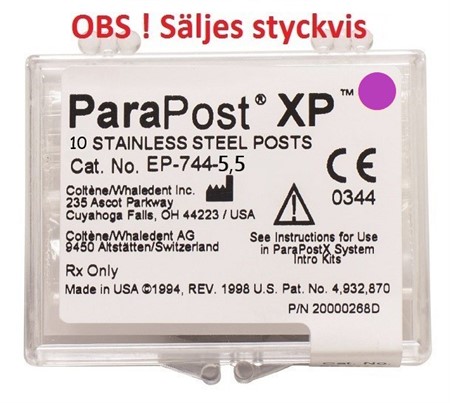 ParaPost XP rostfri stål EP-744-5,5, lila